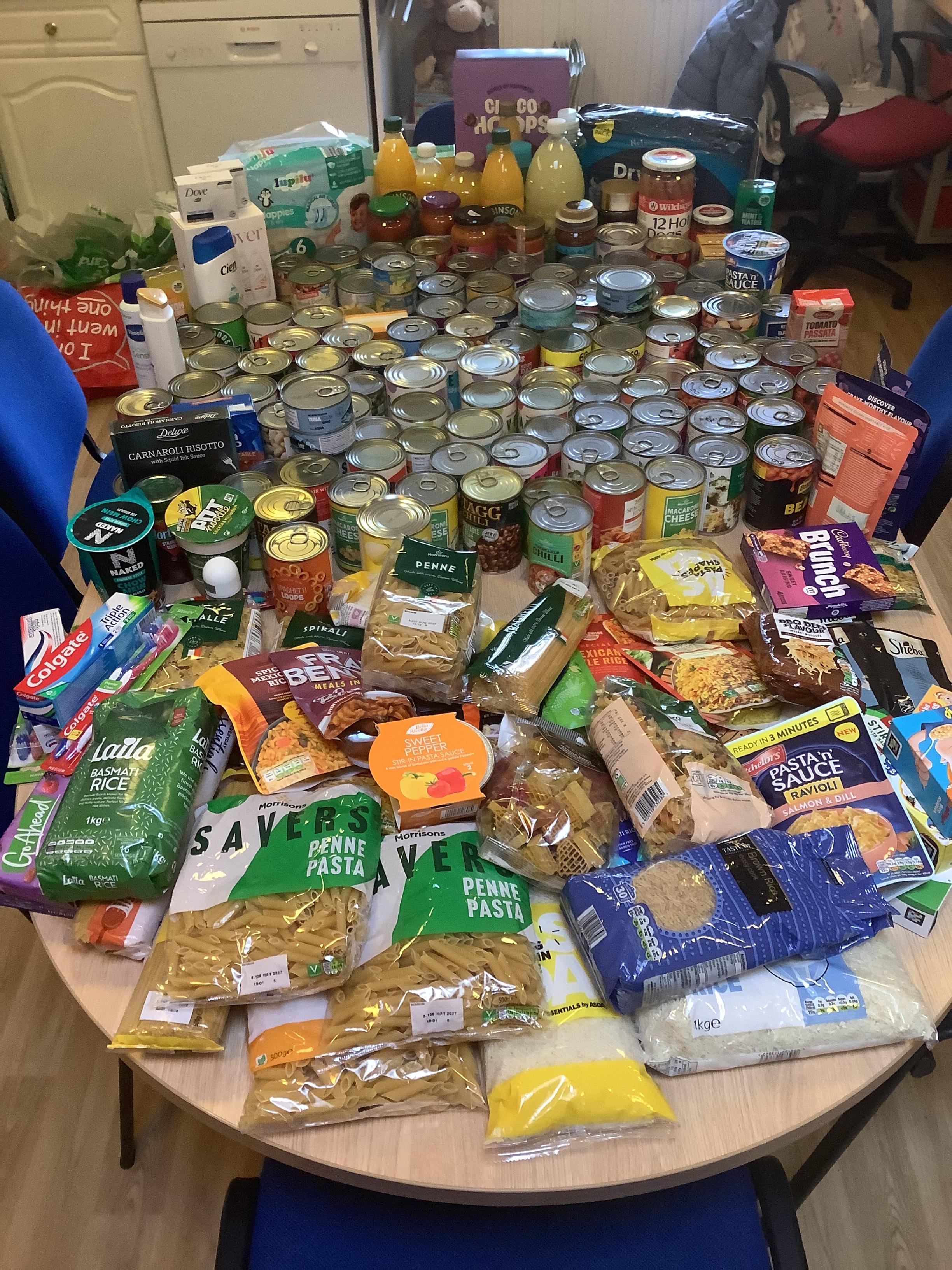 A huge 'THANK YOU' for all the generous donations to go to Harwich Food Bank!!